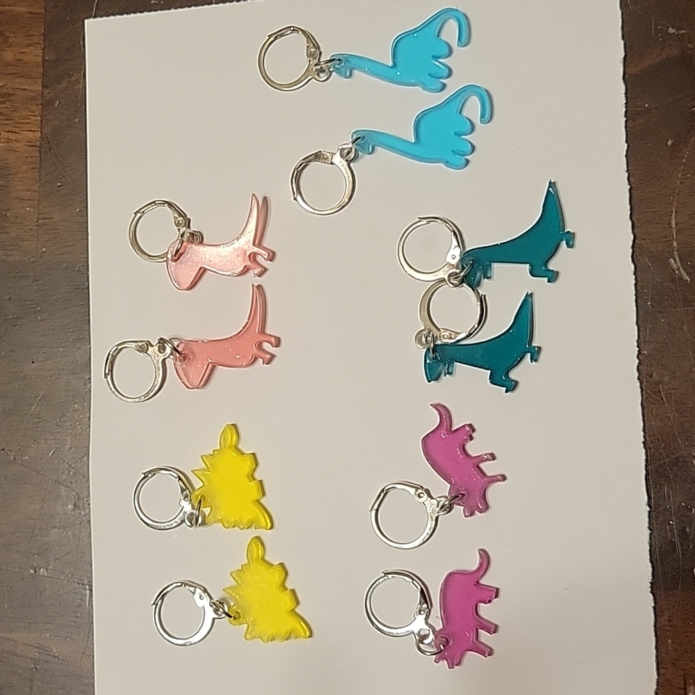 Dino earring bundle